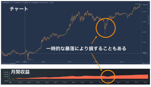 【8月運用成績】投資初心者が資産運用開始！ビットコイン投資やってみます！