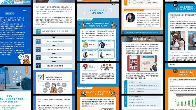 やまもとりゅうけん様のPDFコンテンツデザイン